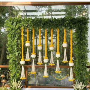 Designer Haldi & Mehendi Backdrop | Delhi NCR & Gurugram