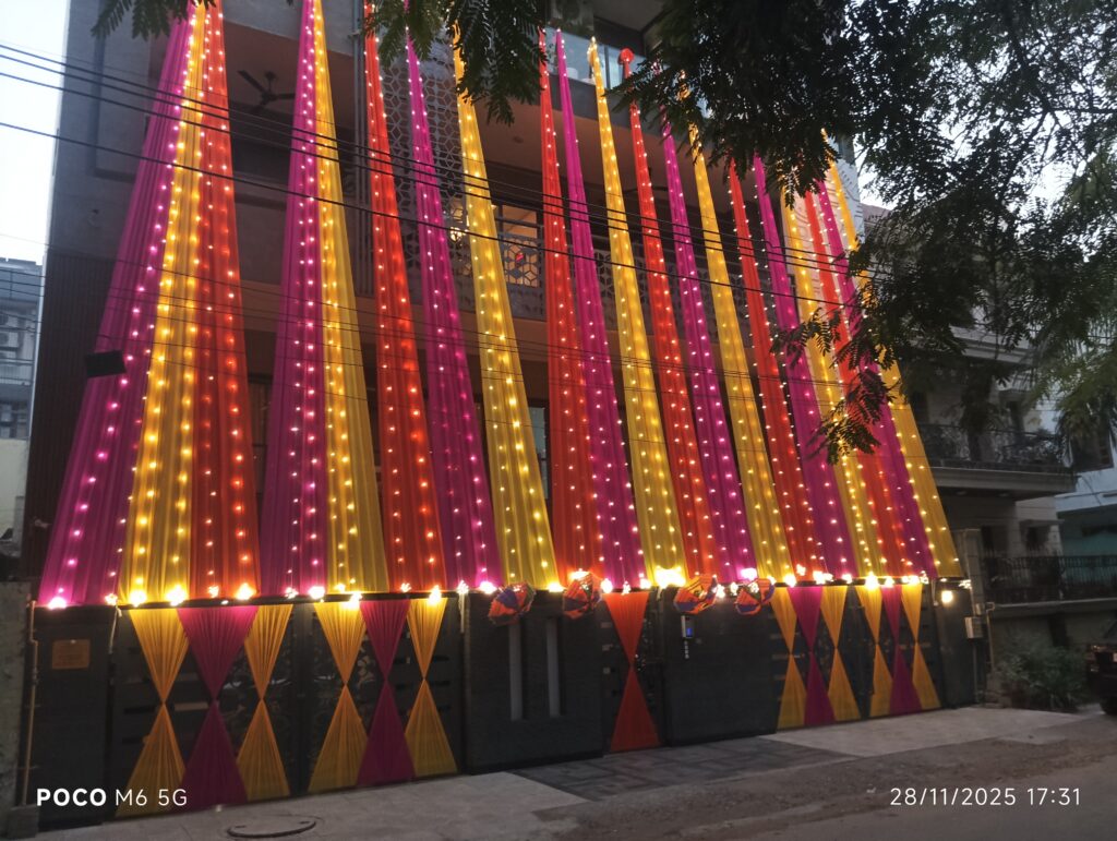 Premium 3-Floor Residential Building Decoration